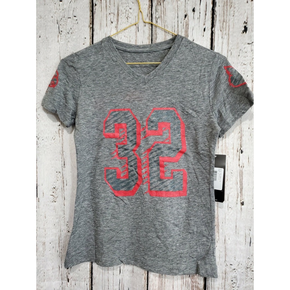 Adidas Girl's Medium Louisville Cardinals Short Sleeve T‑Shirt Tee Shirt NEW NWT